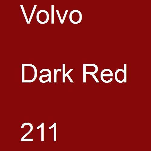 Volvo, Dark Red, 211.